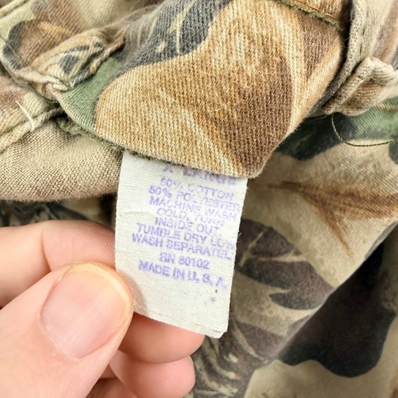 Spartan Realtree Camo Cargo Pants Mens 38x32 Leaf Pattern Hunting Tactical‎ - Picture 4 of 12